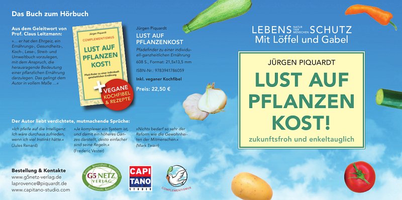 Booklet zum H�rbuch Lust auf Pflanzenkost